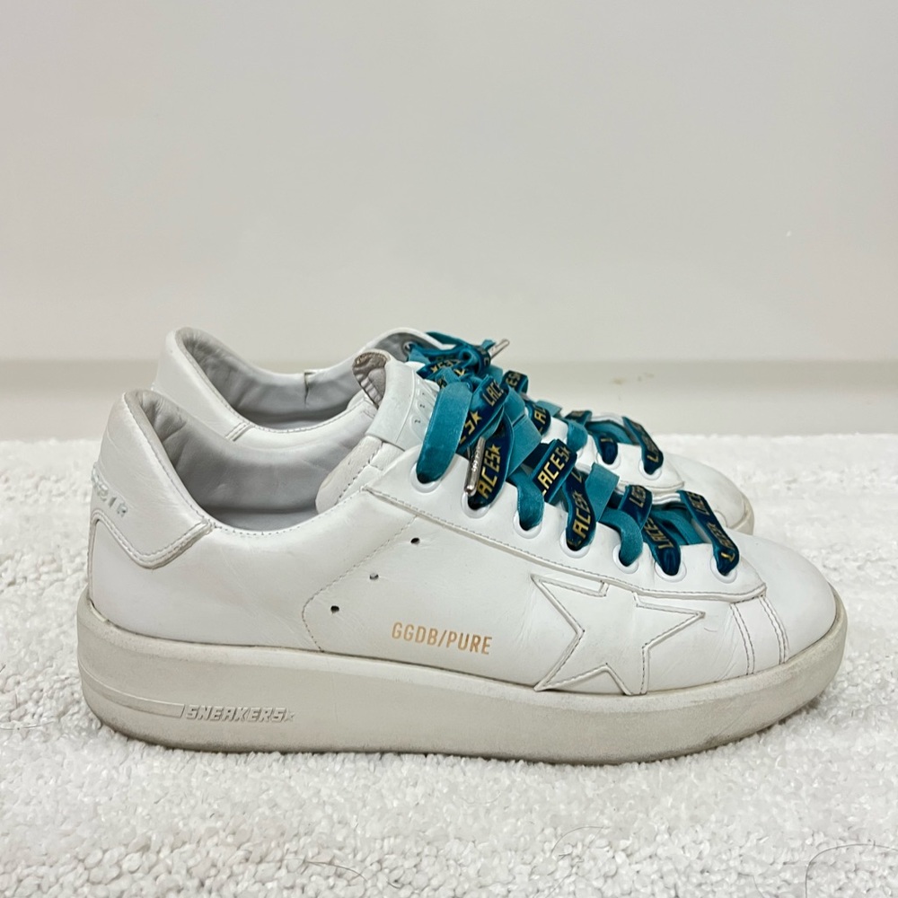 Authentic Purestar with green laces